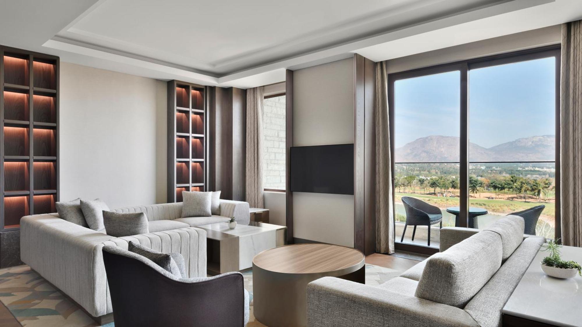 Jw Marriott Hotel Bengaluru Prestige Golfshire Resort & Spa Avati Buitenkant foto